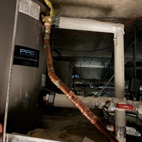 Commercial plumber identifying the root cause of a recurring plumbing problem in a GTA building – Professional Plumbing Group
